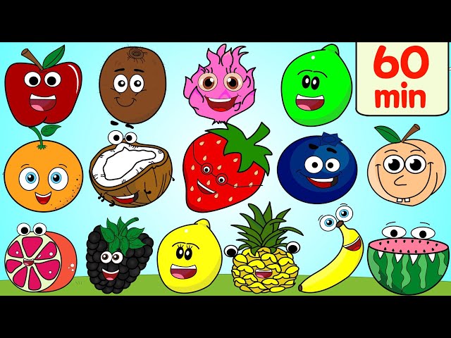 Fruits, Colors, & More Kids Songs! | +60 Min Collection