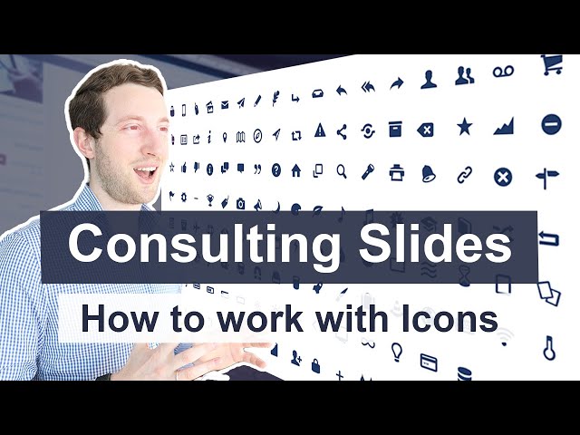 Management Consulting Presentations - How to use Icons for Slide Presentations