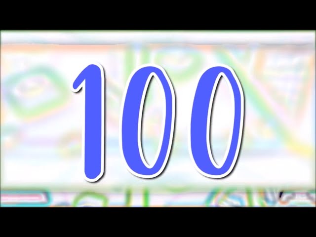 Count to 100 | Race to 100 Remix | 100 Rap Abstract | PhonicsMan Invert