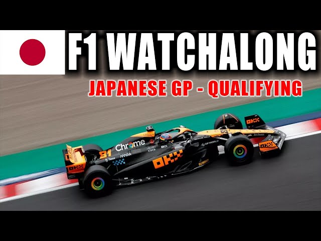 🔴 F1 Watchalong - Japanese GP Qualifying- with Commentary & Timings