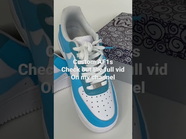 Custom AF1s - Check out the full video on my channel!