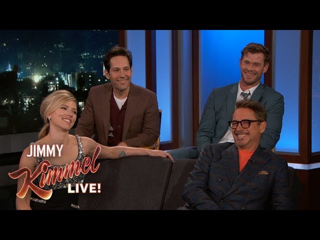 Avengers Cast on Premiere, Favorite Lines, Matching Tattoos & Birthday Gifts