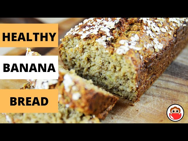 Oatmeal Banana Bread Healthy  I  Perfectly Moist Oat Flour Banana Bread Recipe  I  RisingYeast