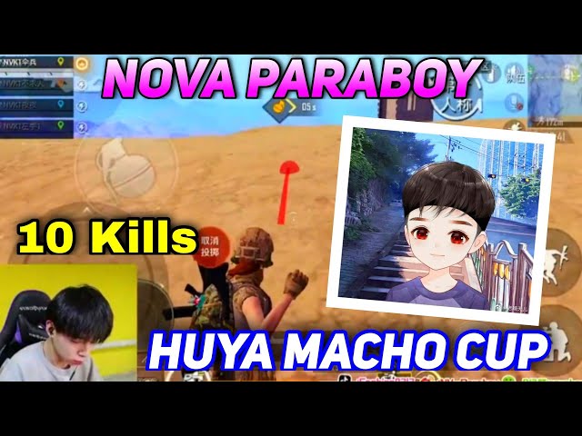 (PARABOY POV) 🔥 10 KILLS SOLO CARRY HIS TEAM IN HUYA MACHO CUP • GRINDING FOR PMGC FINALS