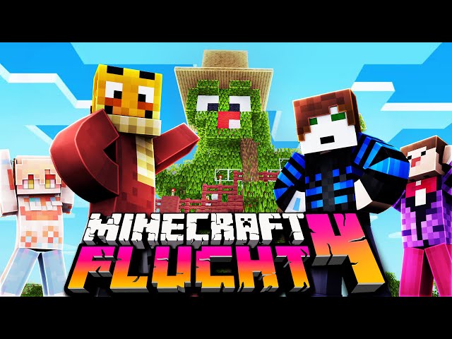 Wir bauen ein BAUMHAUS ☆ Minecraft FLUCHT 4 #40