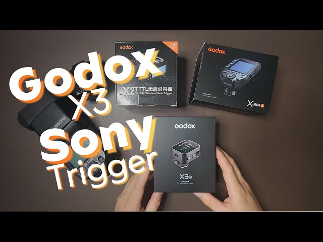 Godox X3s Trigger - replaced all triggers with this OLED touchscreen