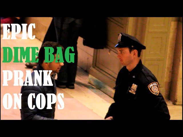 EPIC Dime Bag Prank On COPS!