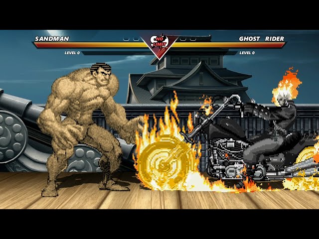 Sandman Vs Ghost Rider - Highest Level Incredible Epic Fight!