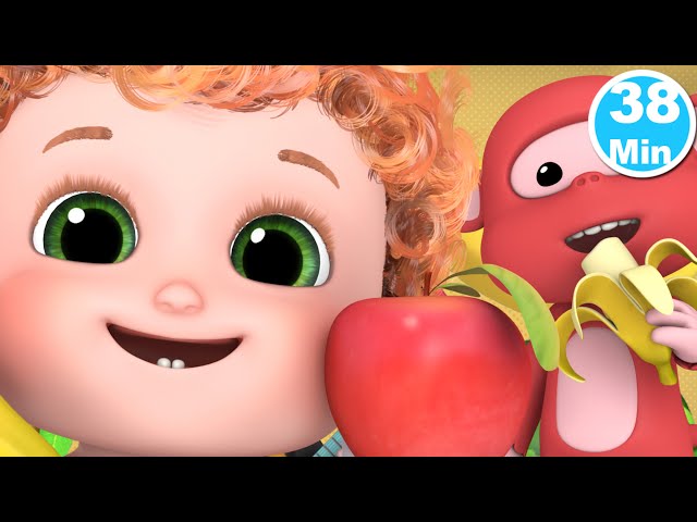 Apples and Bananas Song | Yes Yes Vegetables Song Nursery Rhymes Collection & Baby Songs Jugnu Kids