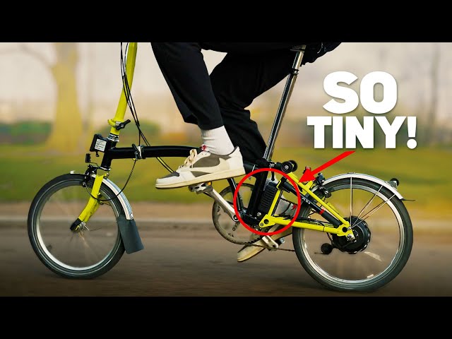 This Tiny Cheap E-Bike Conversion Kit Is Almost Invisible!!
