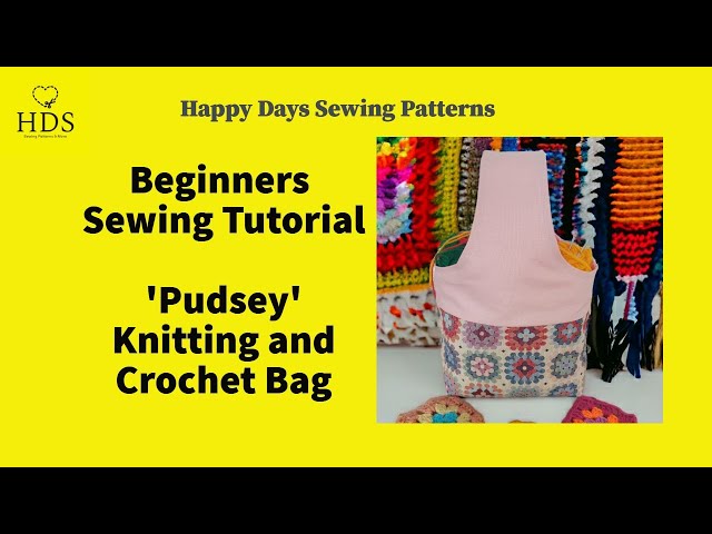 Pudsey Knitting and Crochet Bag Tutorial Master Copy 2024