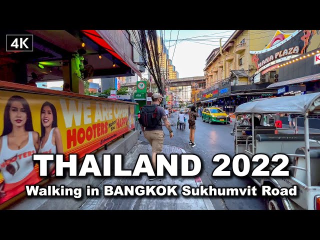 【🇹🇭 4K】Thailand 2022 Walking in BANGKOK Sukhumvit Road