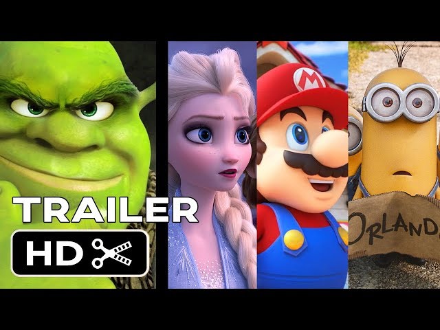 TOP UPCOMING ANIMATED MOVIES  (2019 - 2022) - NEW KIDS TRAILERS