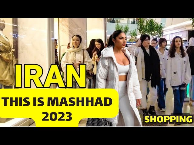 4k Walking IRAN 1402 2023April .  Mashhad tour and the lifestyle of Iranian peopel | Salmantower