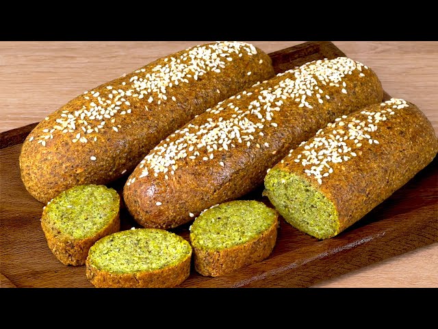 Lost 10 kg in a month! Eat healthy lentil bread in 5 minutes Grandma's recipe