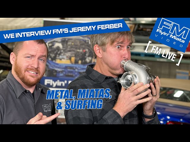 What do Metal, Miatas and Surfing all have in common? FM's Jeremy Ferber! (FM Live 1-11-24)