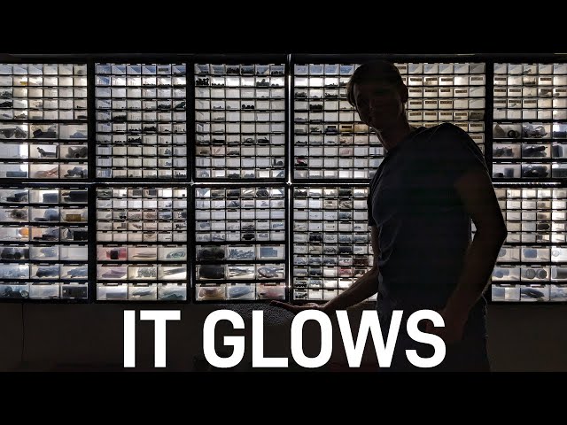The Wall of Storage: a Backlit Hardware Store at Home