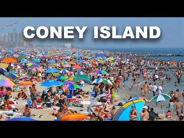 New York City Walking Tour in Coney Island Brooklyn on Memorial Day Weekend 2024