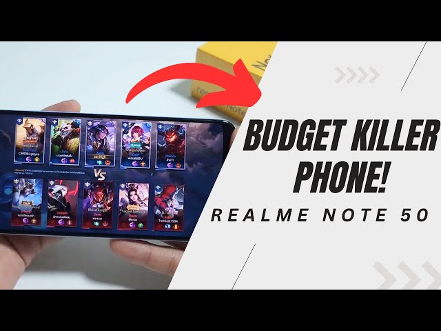 Realme Note 50: Can This Budget Phone Handle Game Test?!