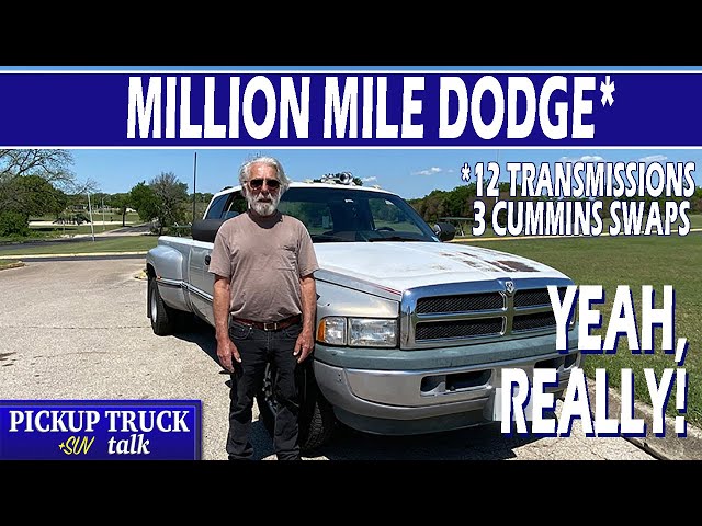 Incredible story! Million Mile Dodge 3500 w/12 trans, 3 Cummins Swaps