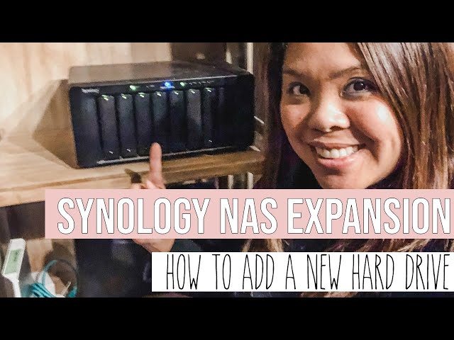 Add or EXPAND Hard Drive on Synology NAS (Network Attached Storage} DS1815+ for Home Use - Easy Way