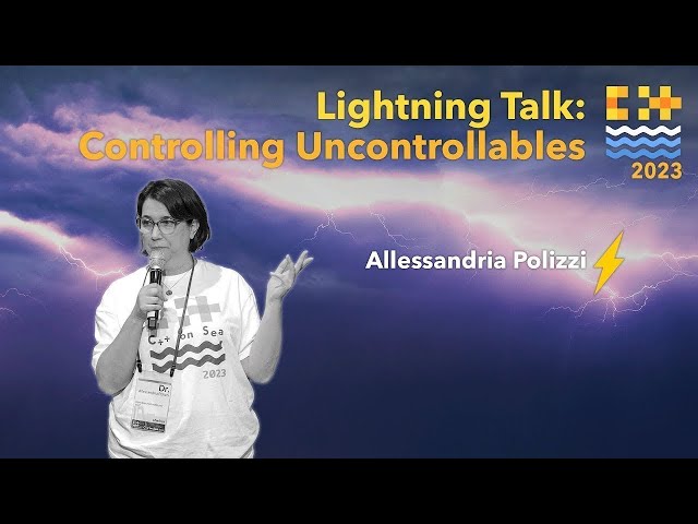 Lightning Talk: Controlling Uncontrollables in Mental Health - Dr. Allessandria Polizzi  C++ on Sea