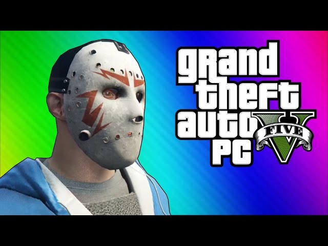 GTA 5 PC Online Funny Moments - Clapping Man & Defending the Hangar!