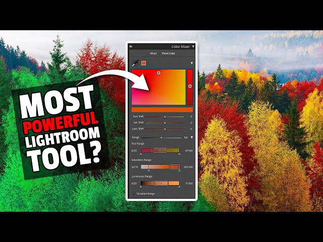 AMAZING new TOOL for COLORS in Lightroom & Photoshop