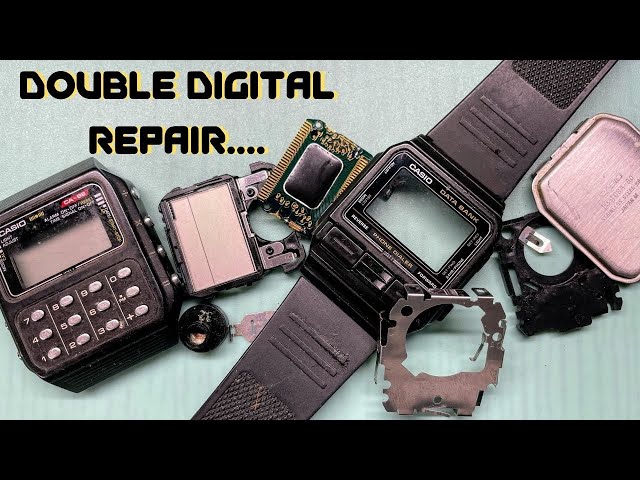 Double Digital Casio Repair - Can I Fix These Watches?