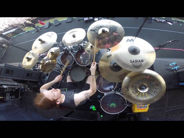 Sylosis - Servitude Drum Cam - Hellfest, 2015
