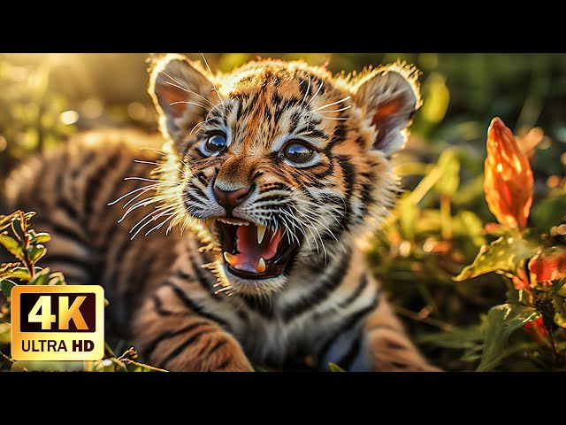 Discover Peace and Serenity 🌿🐾 4K Baby Animals Film Takes You on a Relaxing Journey