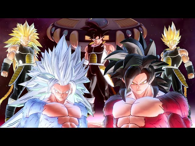 Kakarotto "Goku" Time Breaker (Base-SSJ1-SSJ3-SSJ4-SSJ5) - Dragon Ball Xenoverse 2 Mods