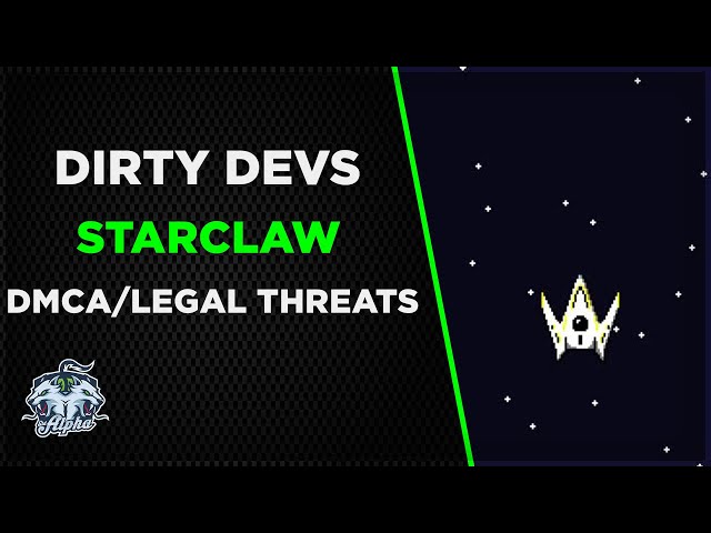 Dirty Devs: Starclaw Indie Game DMCA Takedown Threats over Negative Game Review