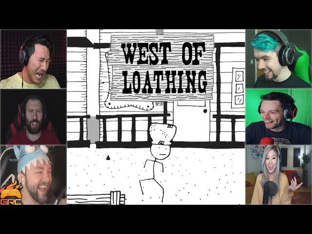 Gamers Reactions to Stupid Walking | West of Loathing