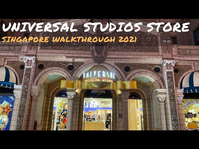 Universal Studios Singapore Universal Studios Store Walkthrough