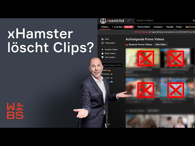 Muss xHamster Amateurclips löschen? Ohne "Ok" der Darsteller, kein Video! | Christian Solmecke