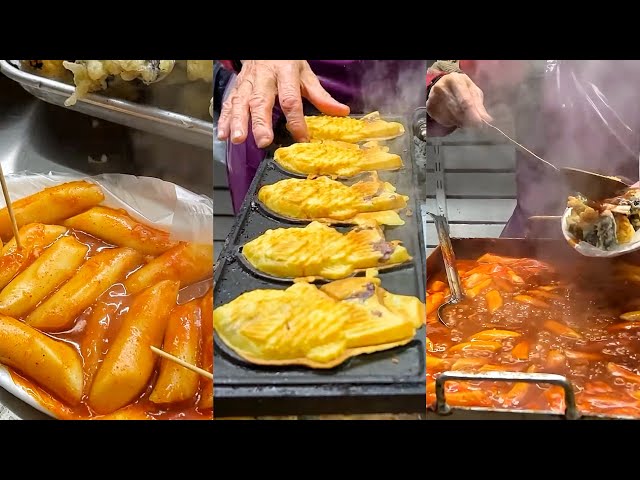 Với thời tiết như đóng băng ở Hàn Quốc thì đồ ăn đường phố nóng hổi là lựa chọn số 1 🥶🤤