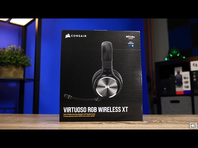One Headset That Does It All! : Corsair Virtuoso RGB Wireless XT