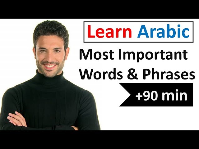 Arabic Most Common Vocabulary | 600 Words | Easy conversation