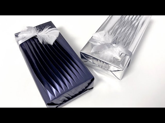 Twisted Pleats Gift Wrapping | Gift Wrapping Ideas