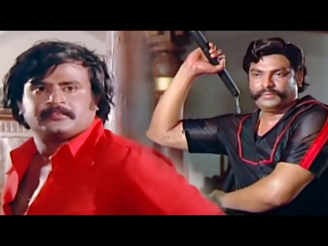 Rajinikanth Tamil Movie Climax Fight Scene | Tamil Movie Scenes | Cinema Junction |