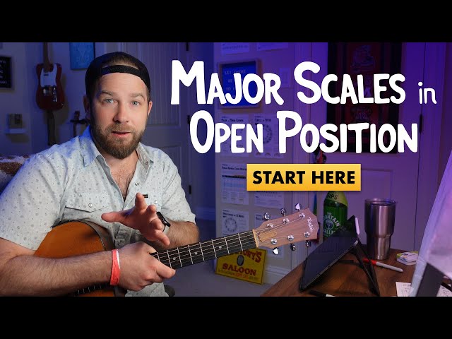 Must-Know Major Scales in Open Position