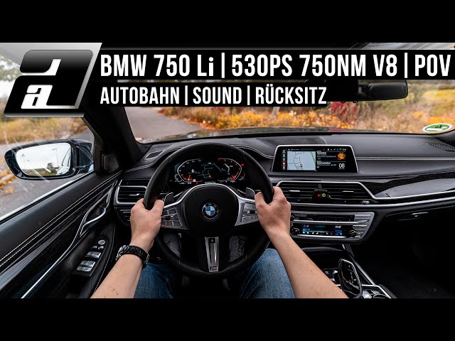 2021 BMW 750Li xDrive (530PS, 750Nm, V8 BiTurbo) | MIT hinteren Sitzen | POV