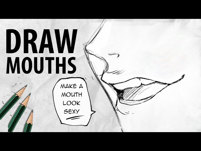 How to draw hot mouths & lips | Tutorial | DrawlikeaSir