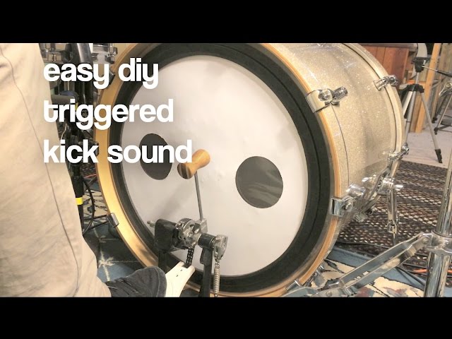 DRUM HACK | How to Get a Triggered Kick Sound (without a trigger)