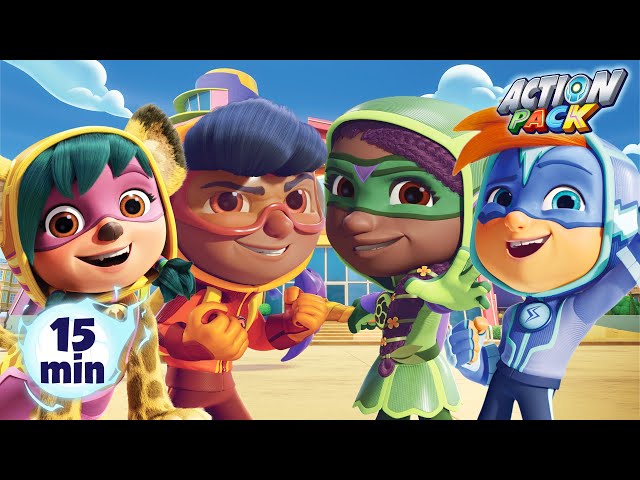 Meet The Action Pack! | Action Pack | Cartoon Adventures for Kids