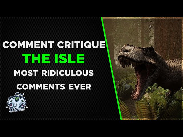 The Isle Game: Responding to Comments and Critics over the Dirty Devs Video