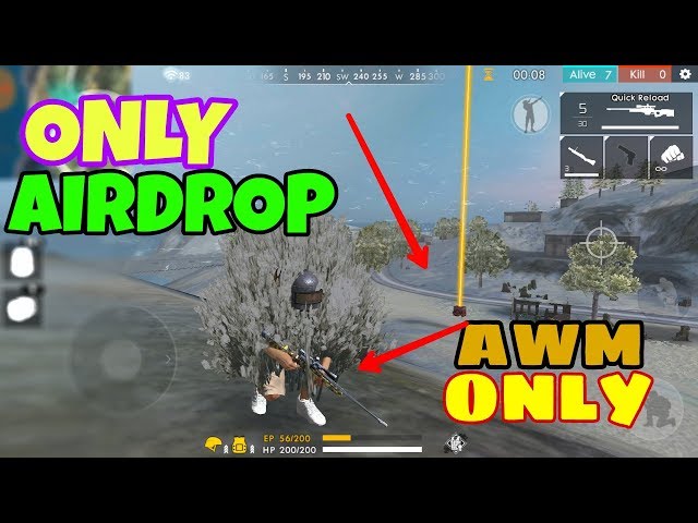 Only AWM Sniper Challenge in Garena Free Fire - Desi Gamers (Hindi)