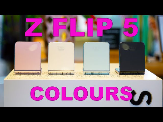 Samsung Galaxy Z Flip 5 Colours