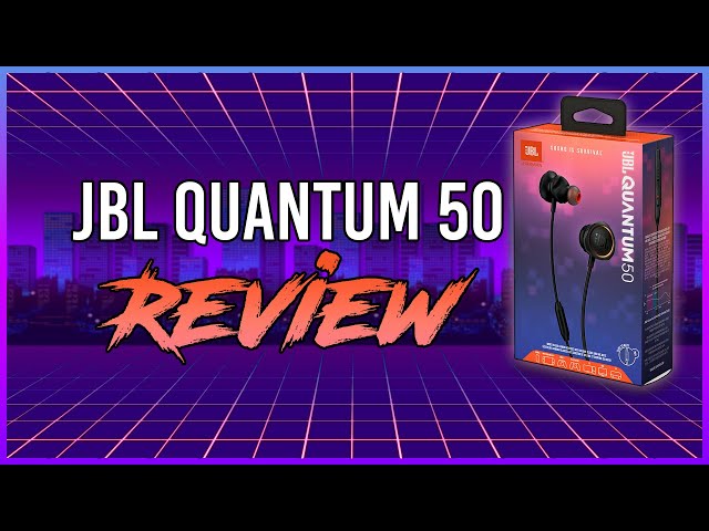 JBL Quantum 50 In-Ear Gaming Headset Review - Another Win for JBL?